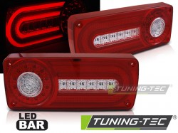 LED TAIL LIGHTS RED WHITE fits MERCEDES W463 G-KLASA 90-12