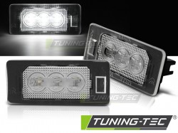 LICENSE LED 3x LIGHTS CLEAR fits BMW E90 / F30 / F32 / E39 / E60 / F10 / X3 / X5 / X6