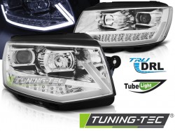 HEADLIGHTS TUBE LIGHT DRL CHROME fits VW T6 15-19