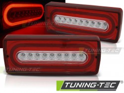 LED TAIL LIGHTS RED WHITE fits MERCEDES W463 G-KLASA 90-12