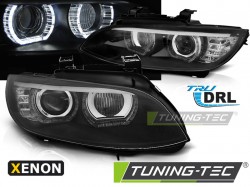 XENON HEADLIGHTS ANGEL EYES LED BLACK fits BMW E92/E93 06-10