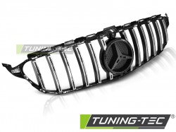 GRILLE SPORT GLOSSY BLACK CHROME fits MERCEDES W205 14-18
