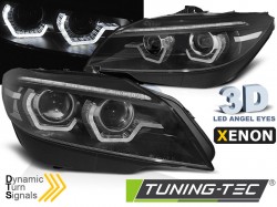 XENON HEADLIGHTS LED DRL BLACK SEQ fits BMW Z4 E89 09-13