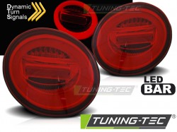 LED BAR TAIL LIGHTS RED WHIE SEQ fits VW NEW BEETLE 10.98-05