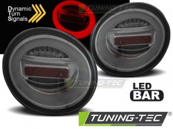 LED BAR TAIL LIGHTS SMOKE SEQ fits VW NEW BEETLE 10.98-05
