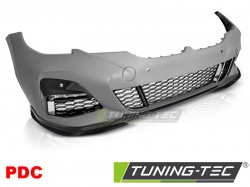 FRONT BUMPER PERFORMANCE STYLE PDC GLOSSY BLACK fits BMW G20/G21 19-22