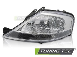 HEADLIGHT CHROME LEFT SIDE TYC fits CITROEN C3 03.02-09