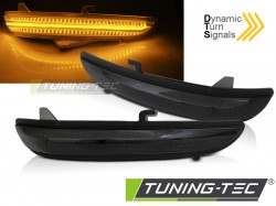 SIDE DIRECTION IN THE MIRROR SMOKE LED SEQ fits PEUGEOT 208 / 2008 / CITROEN C3