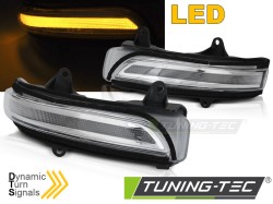 SIDE DIRECTION IN THE MIRROR WHITE LED SEQ fits TOYOTA LAN CRUISER 150 09-
