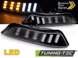 FRONT DIRECTION BLACK LED SEQ fits FORD MUSTANG 15-17