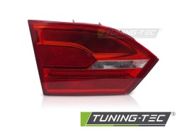 TAIL LIGHT RED WHITE LEFT SIDE TYC FLAP fits VW JETTA 11-14