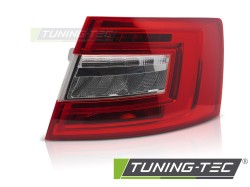 LED TAIL LIGHT RED WHITE RIGHT SIDE TYC fits SKODA OCTAVIA III 16-20 LIFTBACK