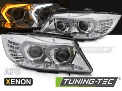 XENON AFS HEADLIGHTS LED CHROME fits BMW E90 / E91 LCI 09-11