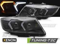 XENON AFS HEADLIGHTS LED BLACK fits BMW E90 / E91 LCI 09-11