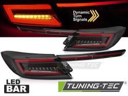 LED BAR TAIL LIGHTS BLACK SMOKE SEQ fits TOYOTA GR86 21-