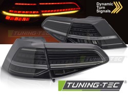 LED TAIL LIGHTS SMOKE LED SEQ fits VW GOLF 7 13-19