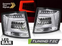 LED BAR TAIL LIGHTS CHROME fits SKODA OCTAVIA III 12-16 SW OEM LED