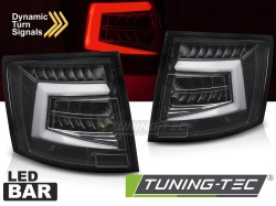 LED BAR TAIL LIGHTS BLACK fits SKODA OCTAVIA III 12-16 SW OEM LED