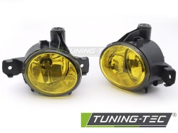 FOG LIGHTS YELLOW fits BMW E87 X1 E84 X3 E83 X5 E70