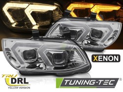 XENON HEADLIGHTS YELLOW LED CHROME DRL fits BMW E92 / E93 LCI 10-13