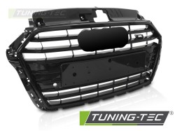 GRILLE SPORT S STYLE GLOSSY BLACK PDC fits AUDI A3 8V 17-20