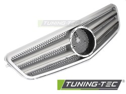 GRILLE SPORT SILVER CHROME fits MERCEDES W204 / S204 07-14