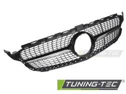 GRILLE DIAMOND BLACK CHROME fits MERCEDES W205 14-18 / S205 14-18 / C205 15-18 / A205 16-18
