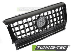 GRILLE SPORT W464 LOOK CHROME BLACK fits MERCEDES W463 90-12 