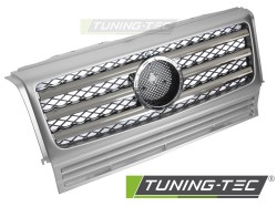 GRILLE SPORT SILVER CHROME fits MERCEDES W463 90-12 