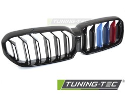 GRILLE SPORT GLOSSY BLACK TRI-COLOUR DOUBLE BAR fits BMW G30 / G31 LCI 20-23