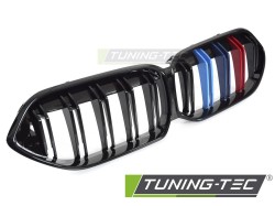 GRILLE SPORT GLOSSY BLACK TRI-COLOUR DOUBLE BAR fits BMW F44 19-24 