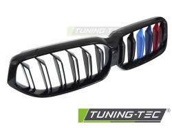 GRILLE SPORT GLOSSY BLACK TRI-COLOUR DOUBLE BAR fits BMW G32 LCI 20-23