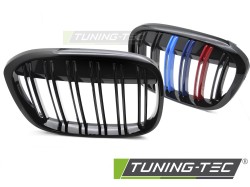 GRILLE SPORT GLOSSY BLACK TRI-COLOUR DOUBLE fits BMW X1 F48 15-20 