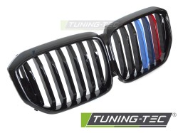 GRILLE GLOSSY BLACK TRI-COLOUR fits BMW X5 G05 LCI 23-