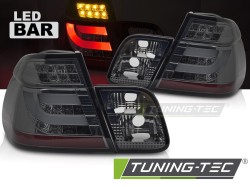 LED TAIL LIGHTS SMOKE fits BMW E46 98-01 SEDAN