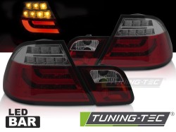 LED TAIL LIGHTS RED SMOKE fits BMW E46 99-03 COUPE