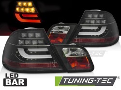 LED TAIL LIGHTS BLACK fits BMW E46 03-06 COUPE