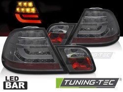 LED TAIL LIGHTS SMOKE fits BMW E46 03-06 COUPE