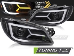 HEADLIGHTS BLACK fits SUBARU IMPREZA II GD GG 05-07