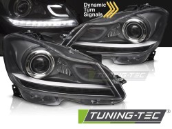 HEADLIGHTS XENON LOOK fits MERCEDES W204 11-14