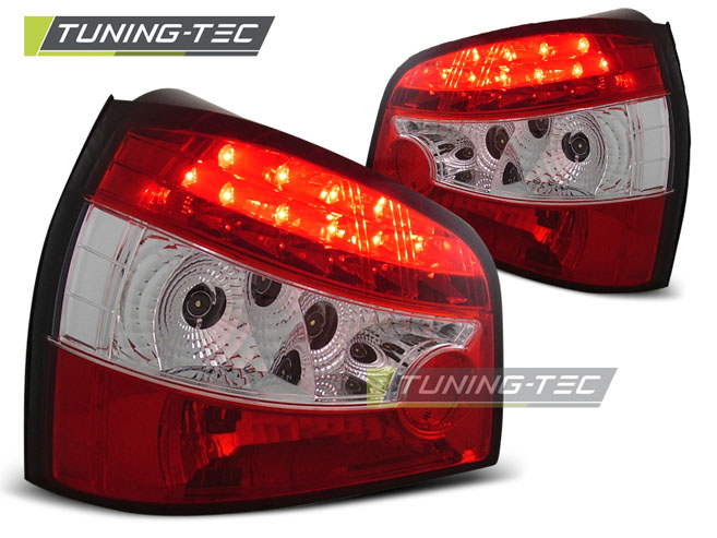 LED Rückleuchten Heckleuchten Set Audi A3 8L 1996 - 2002 rot/klar LDAU01